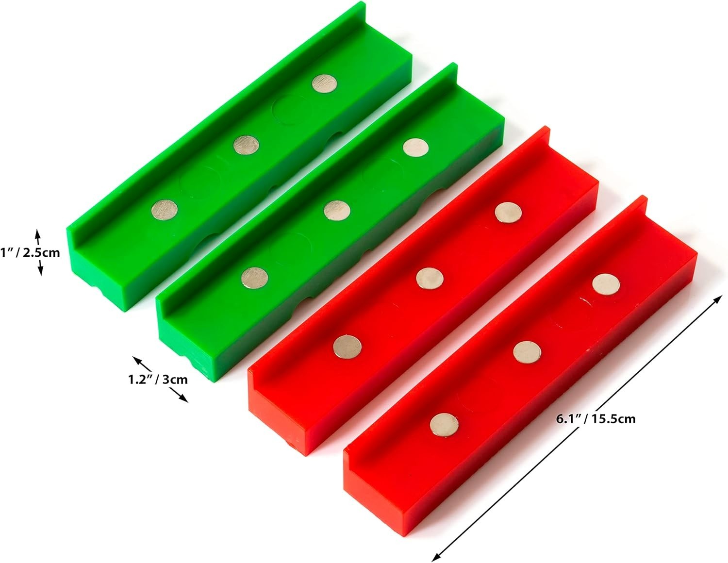 2 Pack Vise Jaw Covers 6.1" Non-Marring Pads Standard & Grooved Sets
