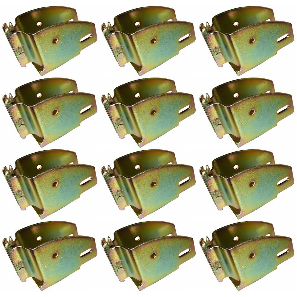 12 E Track Wood Beam Holder Bracket Board Socket Trailers Cargo Brace Truck Van