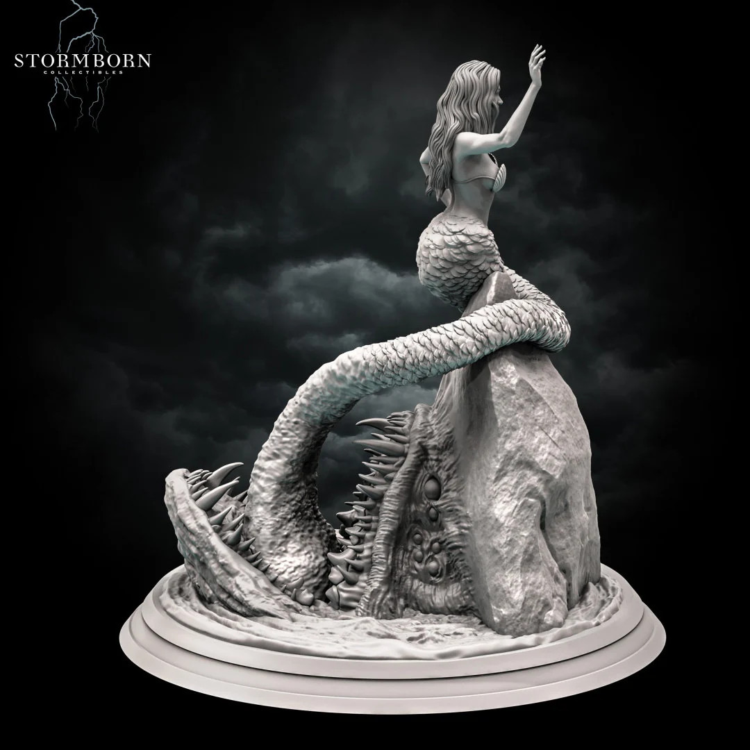 Mermaid Mimic - Resin Tabletop Miniature