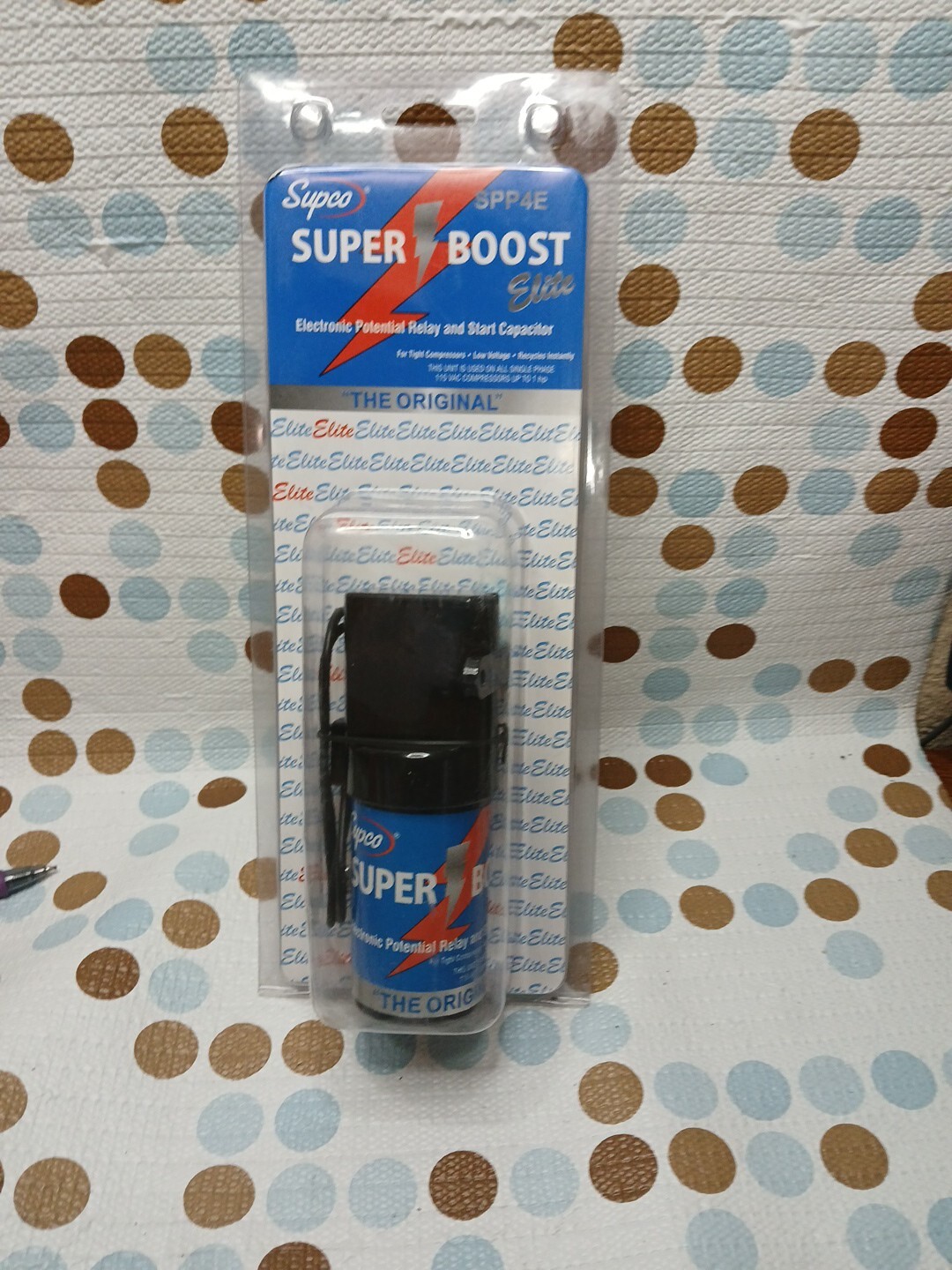 Supco Super Boost SPP4E E SERIES Hard Start for 1/8 to 1 hp 115V