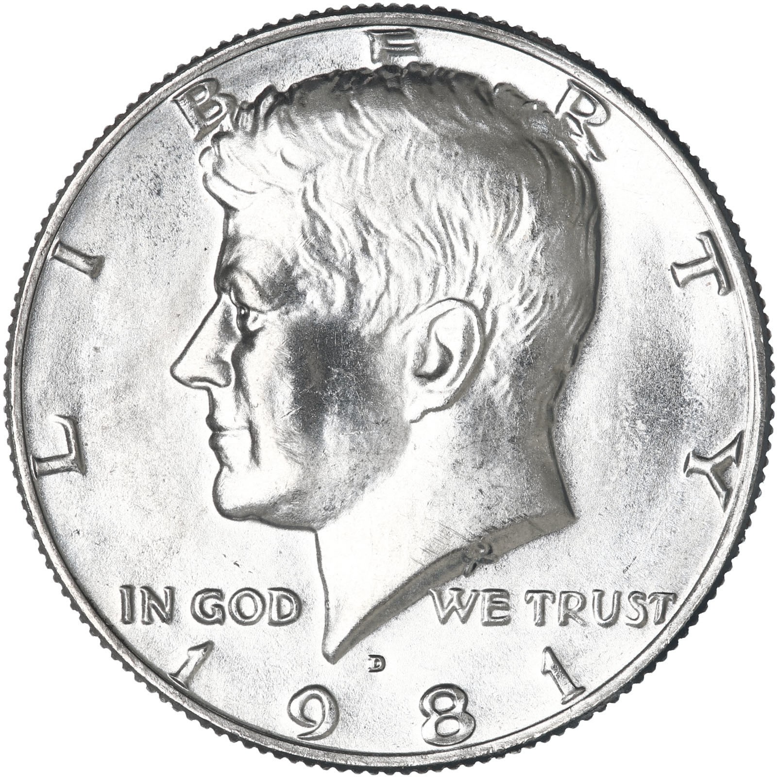 1981 D Kennedy Half Dollar CN-Clad Choice BU US Coin