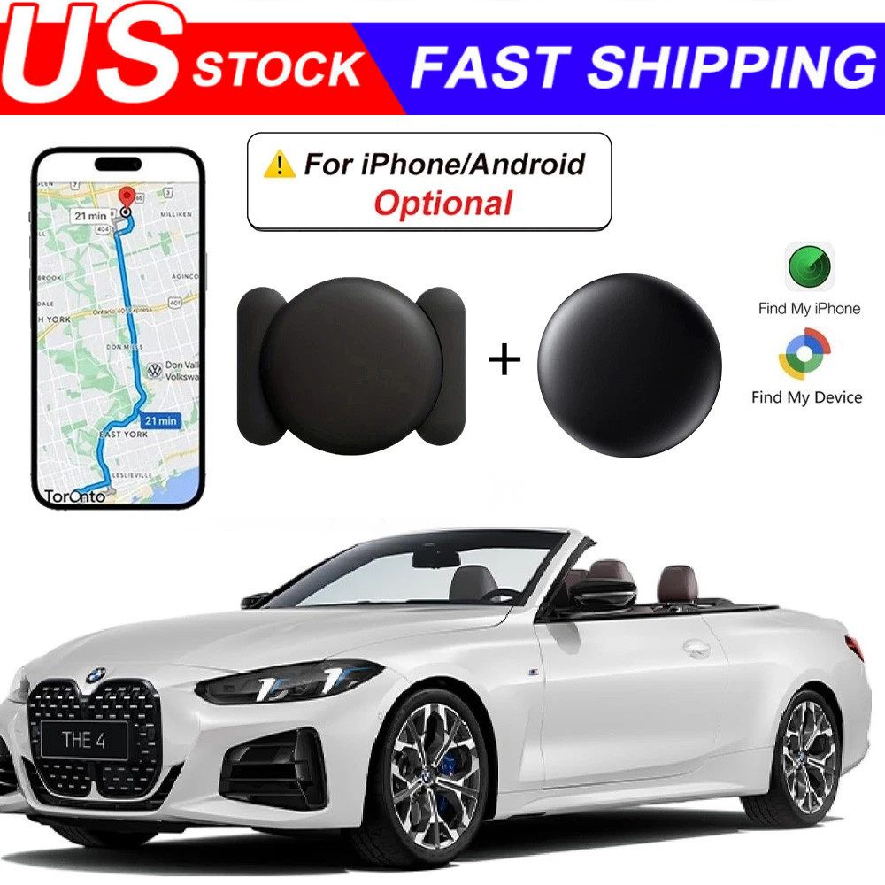 GPS Tracker for Vehicles Car Tracking Device,Mini Hidden for iPhone Android