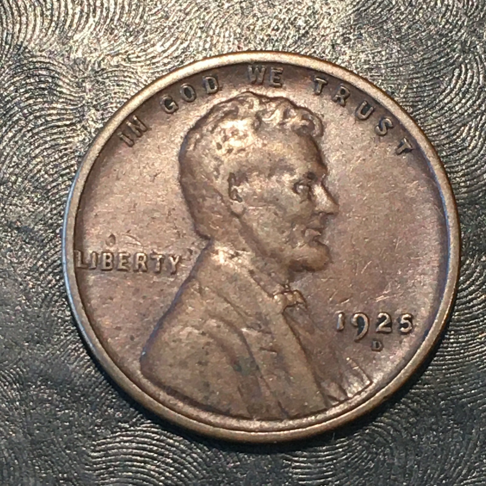 1925-D Lincoln Cent - High Quality Scans #M478