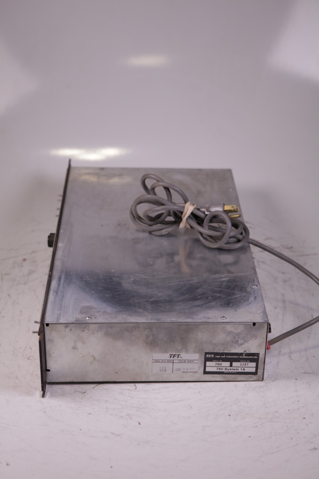 Time & Frequency Technology EBS System w/ 3 Modules 760-04, 760-01, 760-03 As Is