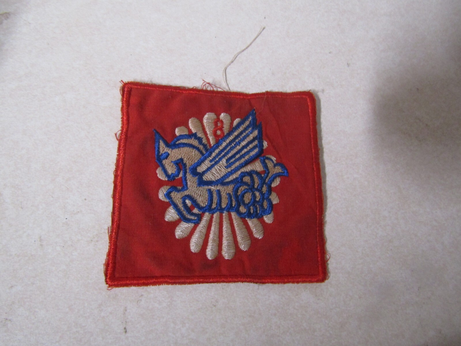 MILITARY PATCH SEW ON OLD VIETNAM ERA ARVN AIRBORNE DIVISION