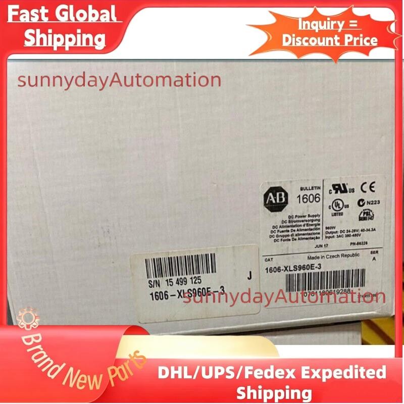 NEW Factory Sealed AB 1606-XLS960E-3 Power Supply 380/480 VAC 960W US Free Tax