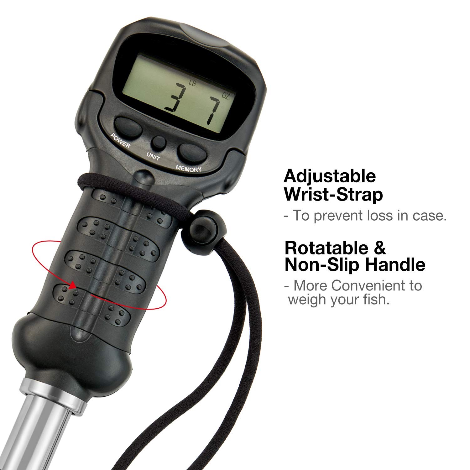 Fish Gripper With Digital Fish Scale Memory Function Fishing Scale Save Up To Mo