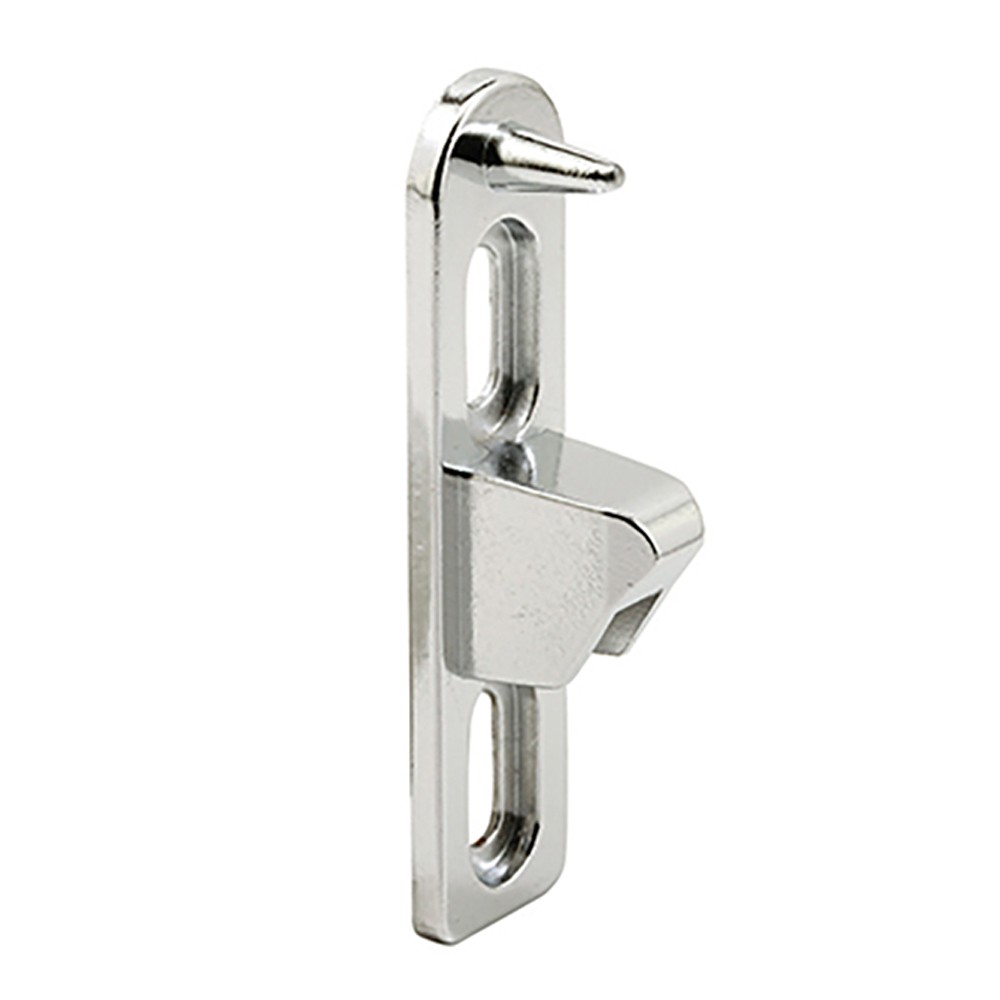 Prime Line E 2098 Plated Diecast Sliding Door Keeper Anti Lift Pin Chrome