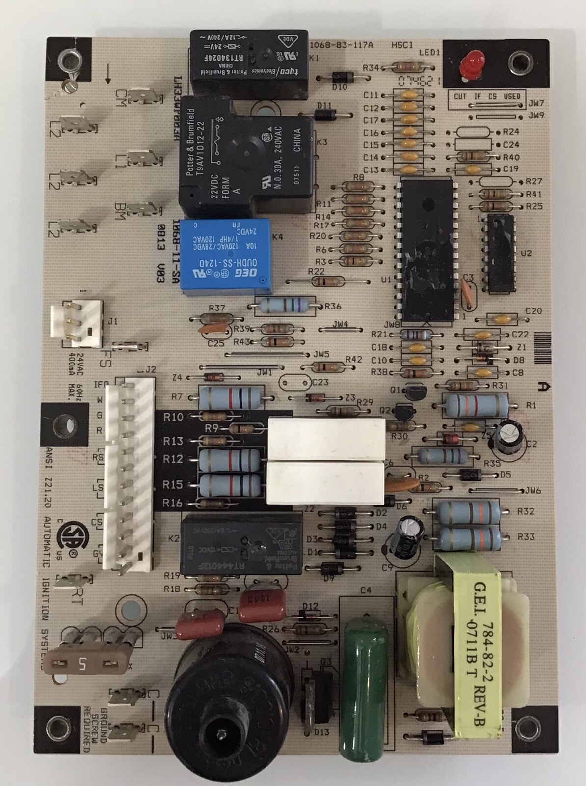 1068-83-117A LH33WP003A 1068-11 Carrier RTU OEM control board