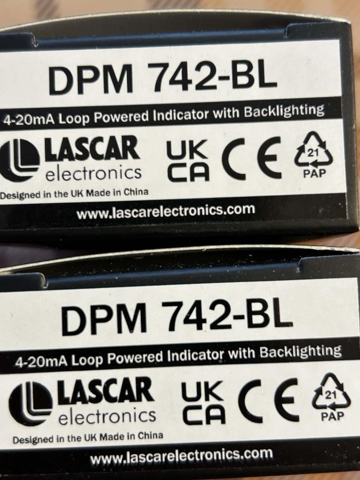 1x LASCAR ELECTRONICS DPM 742-BL / DPM742BL (BRAND NEW)