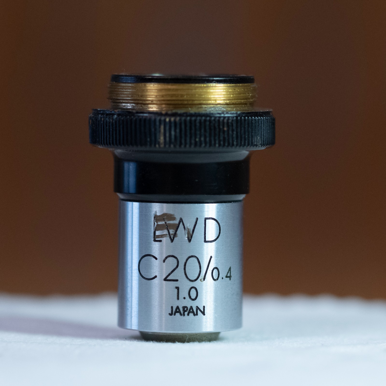 Olympus LWD C20/0.4 1.0 20x Microscope Objective Lens 400550 used