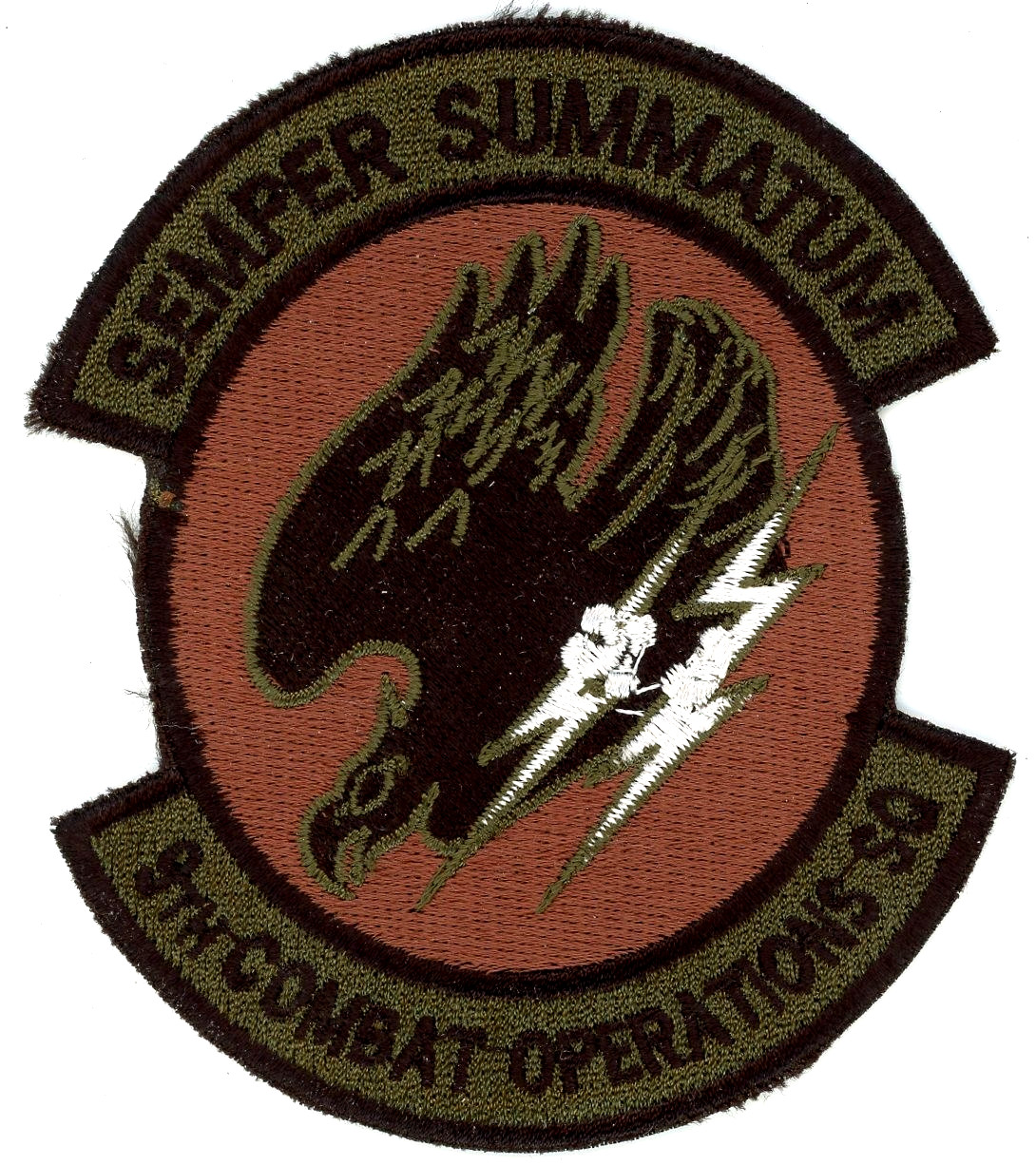 US Air Force Patch: 9th Combat Operations Squadron
