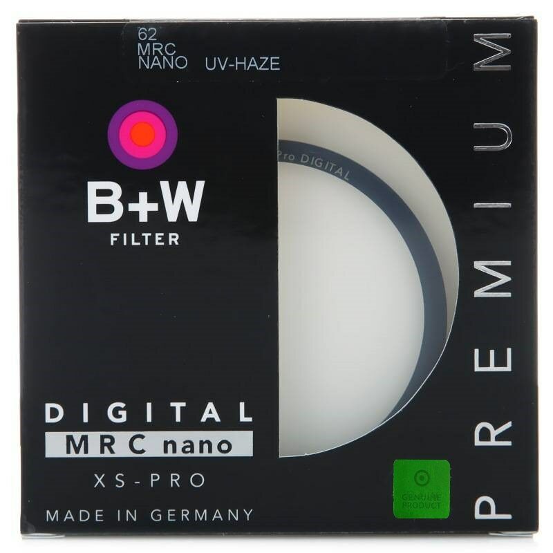 B+W UV Filter 72mm 77mm 82mm XS PRO MRC nano UV HAZE Protective Camera Lens