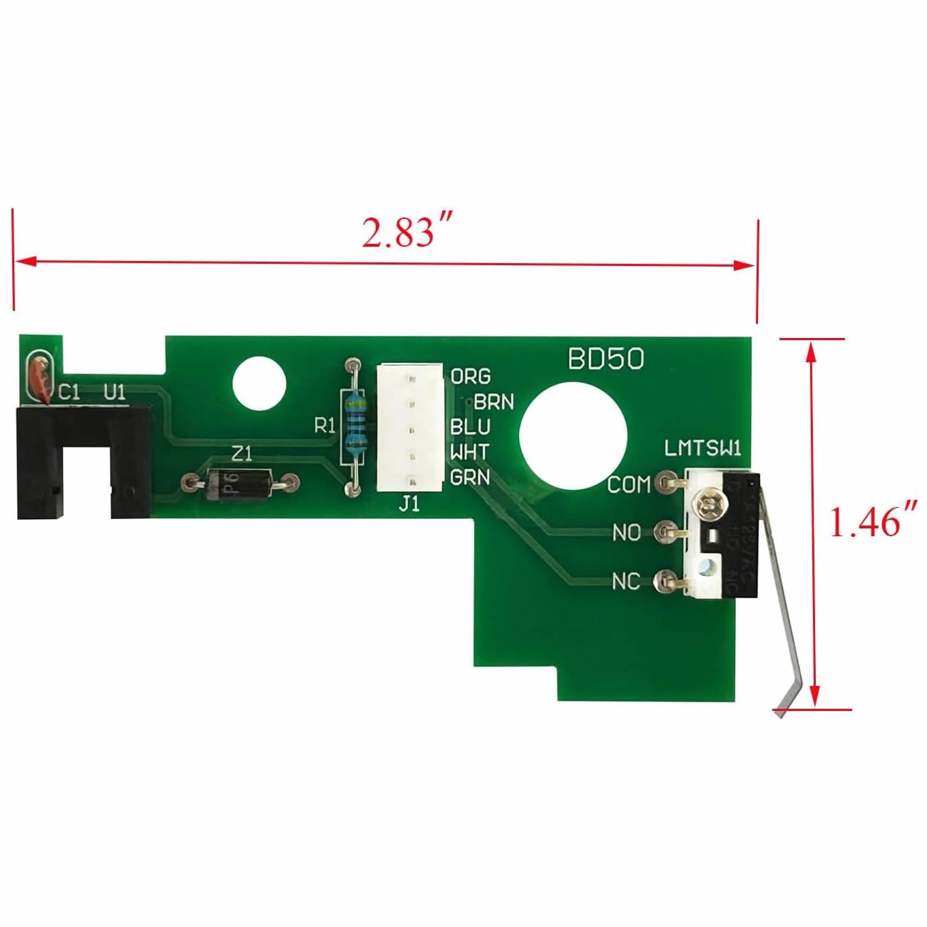 For Mighty Mule FM352 Part RVCTBD50 Rev Counter Gate Operator Control Board