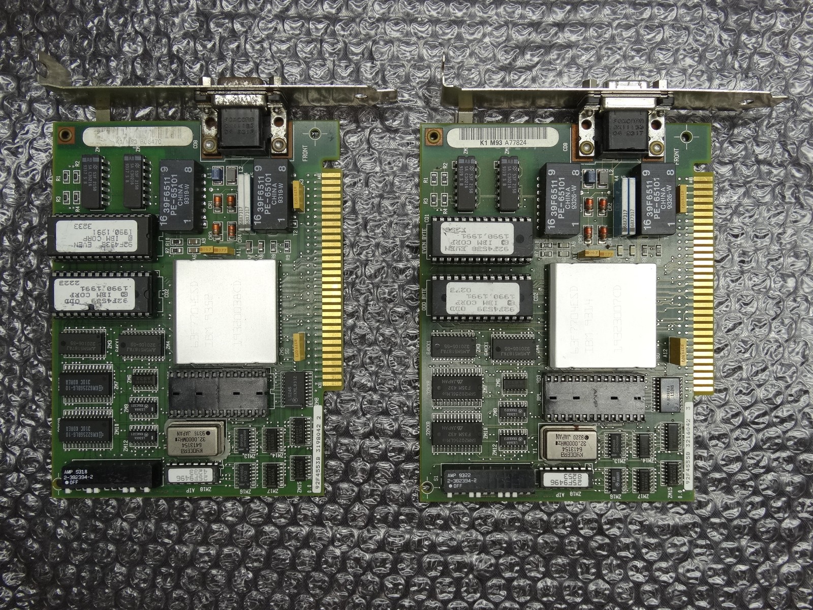 IBM 16/4 Token Ring MCA Network Adapter 16Mbps PN: 92F4553 (Lot of 2)