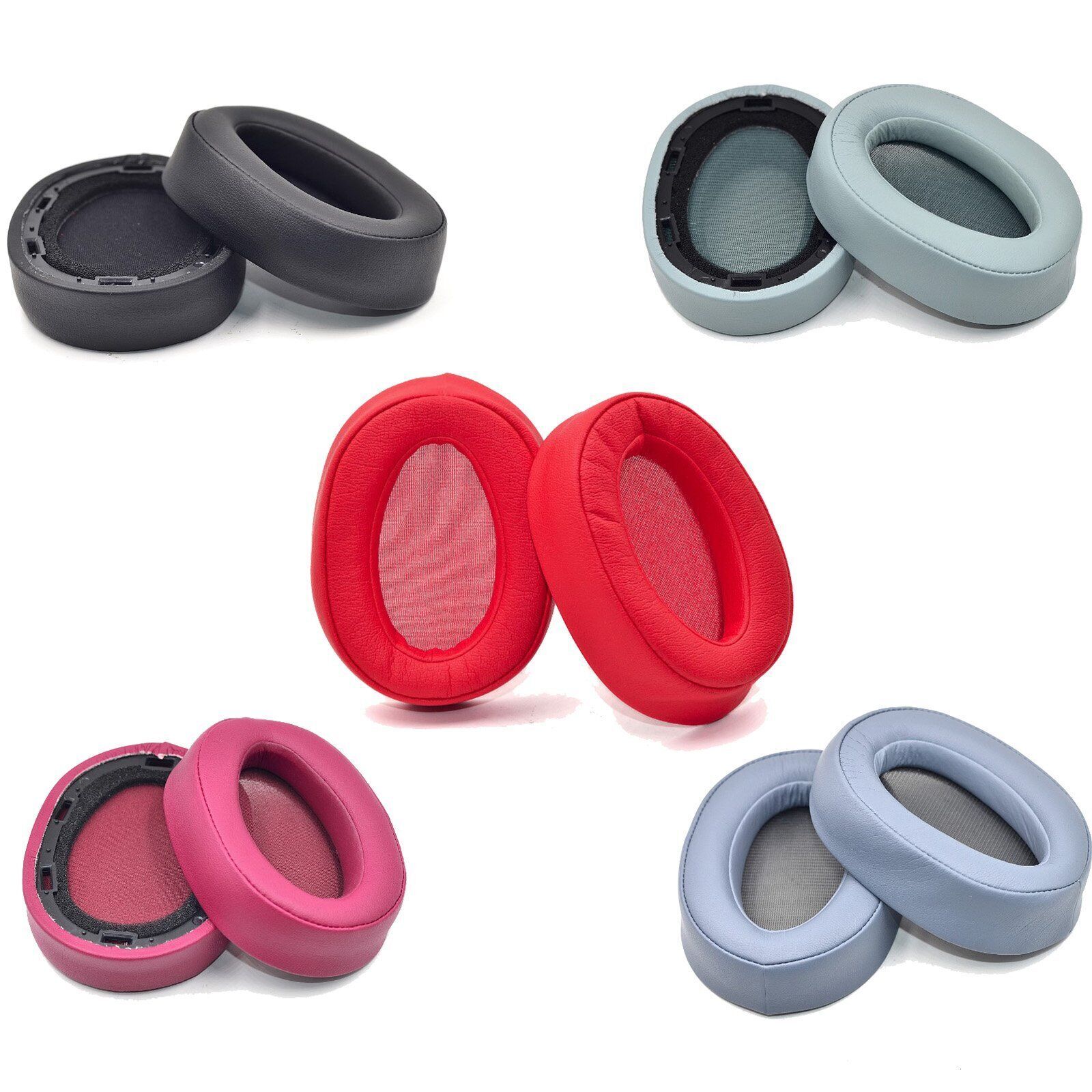 Replacement Ear Pads Ear Cushion for Sony MDR-100ABN WH-H900N Headphone AEU