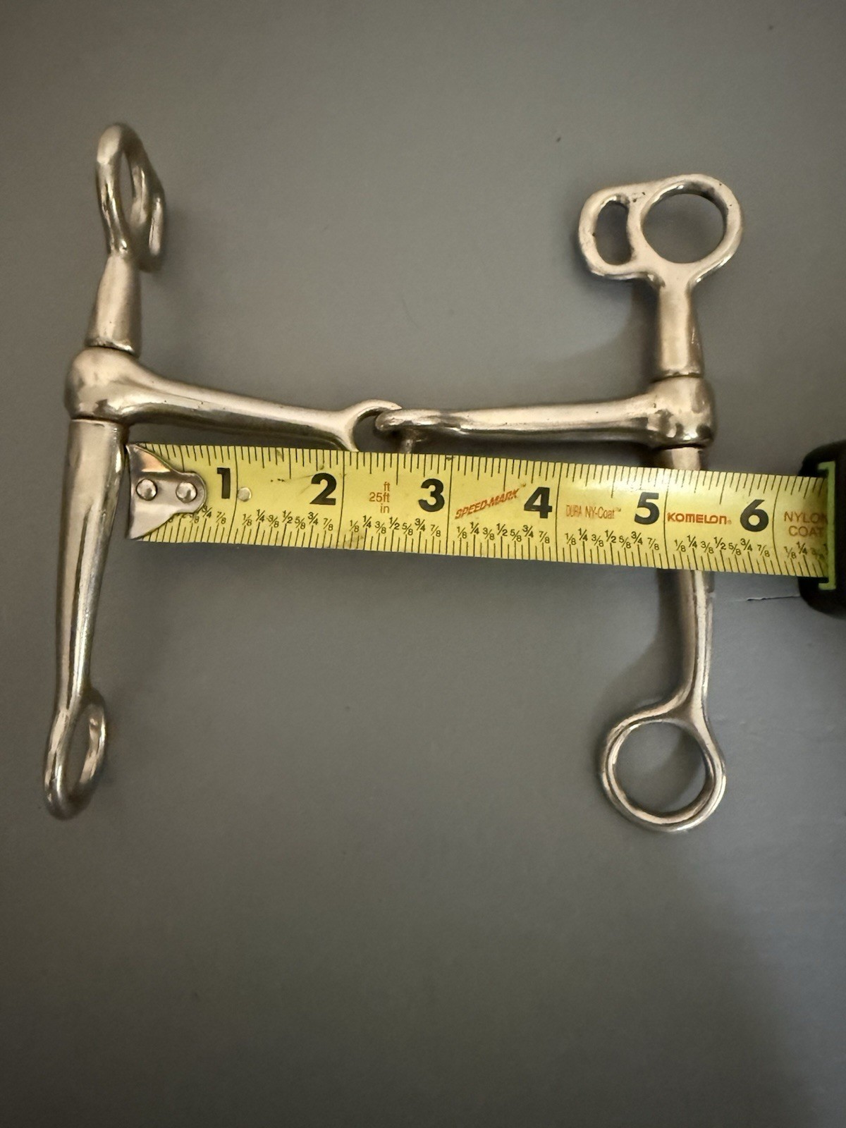 Tom Thumb Bit 5”, 6” Shanks, Stainless steel-English/Western