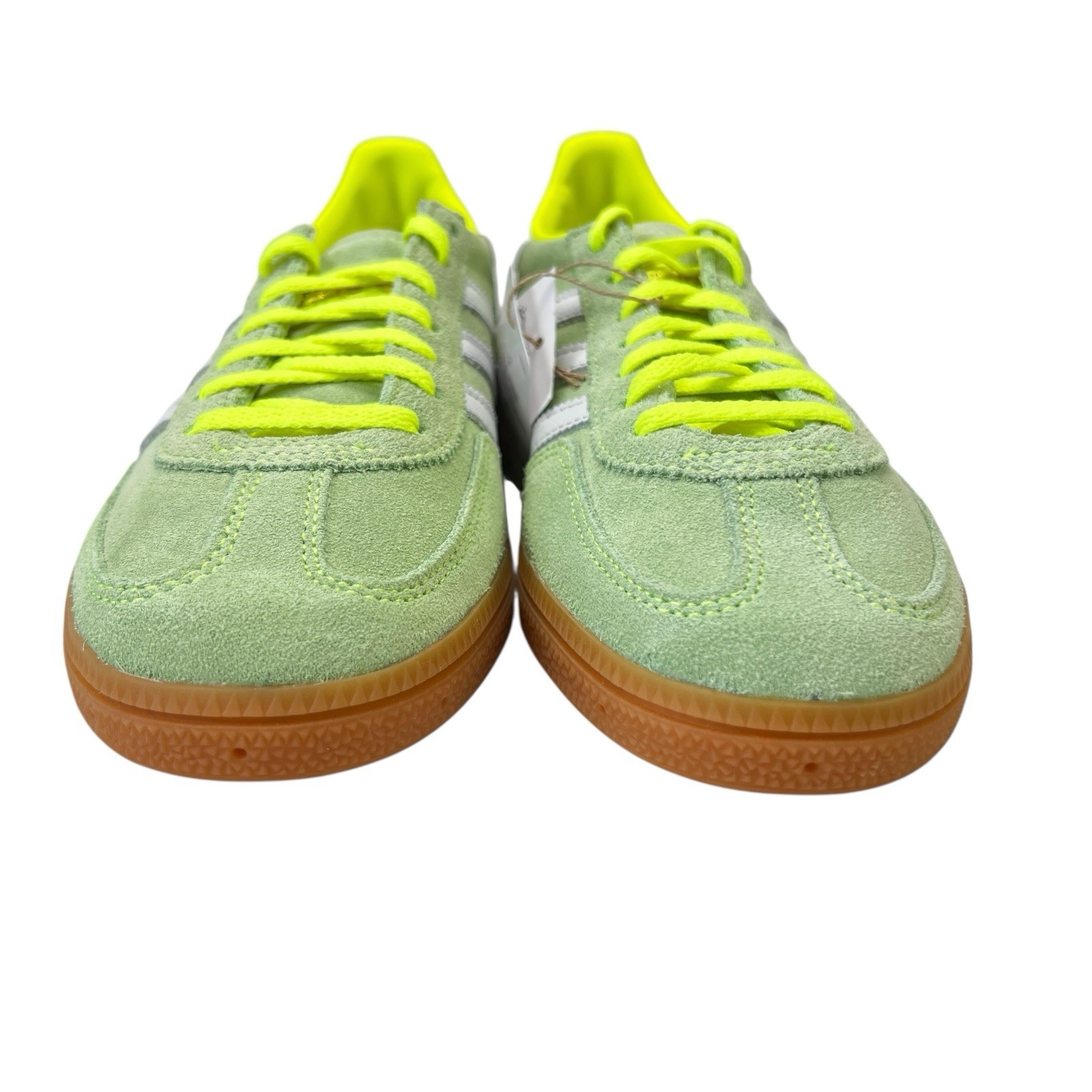 Adidas Handball Spezial Solar Yellow White Gold Shoes JI2655 Women's Sz 6.5 - 11