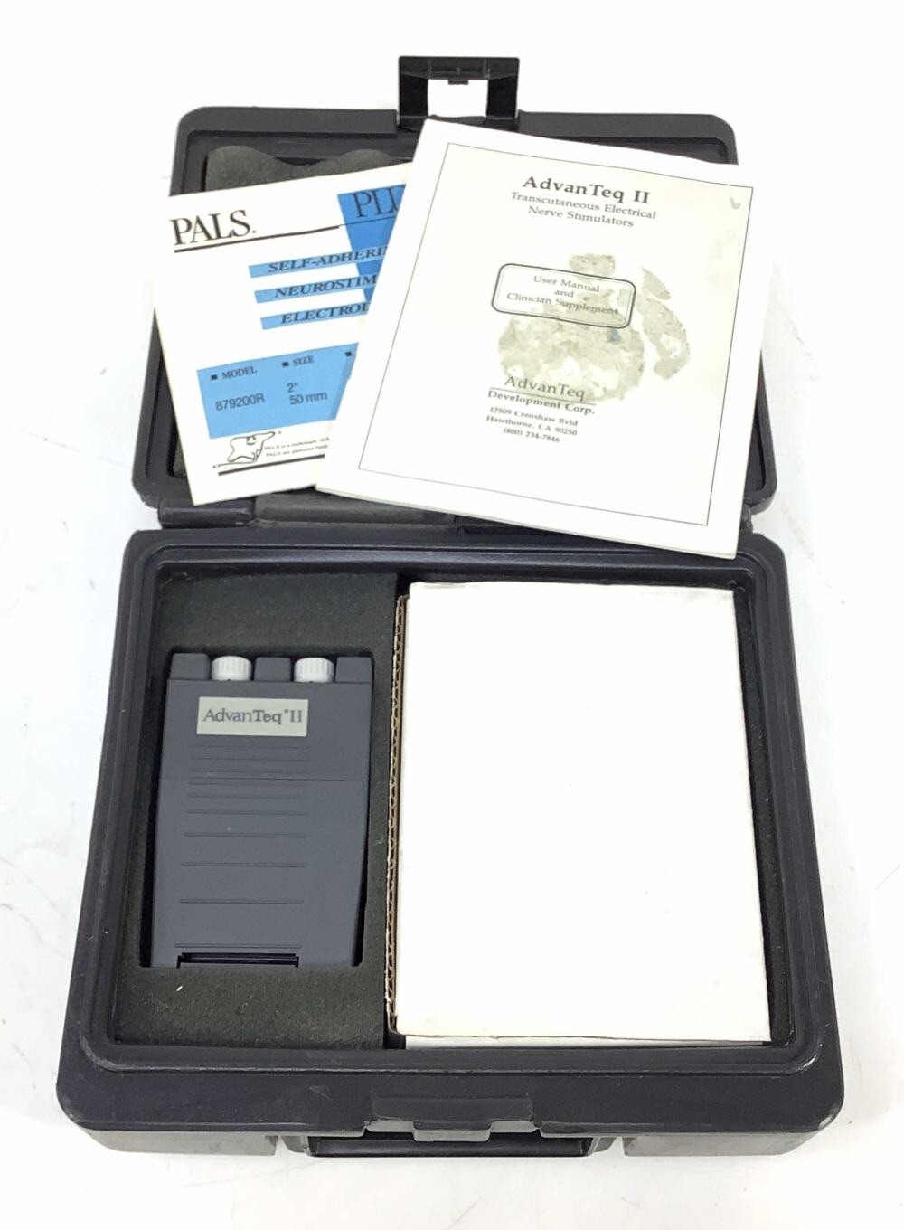 Advanteq II 2 Nerve/ Muscle Stimulator Unit Model adv2 1/1 on ebay