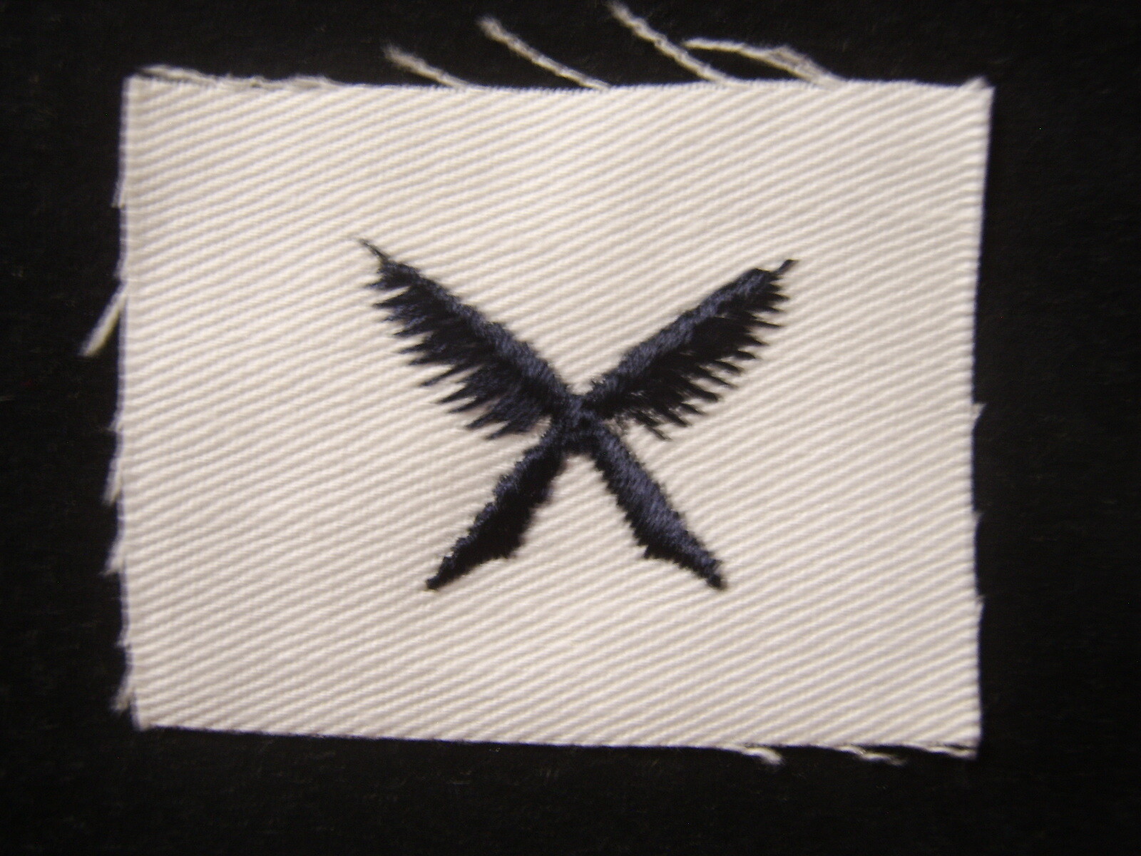 USN STRIKER YN - yeoman BLUE ON WHITE PRE-1960 :KY21-1