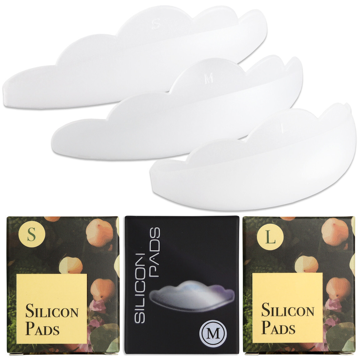 Dolly's Lash Beauticom Eyelash Lift Perm Silicone Pads (Box of Three- 10 Pieces)