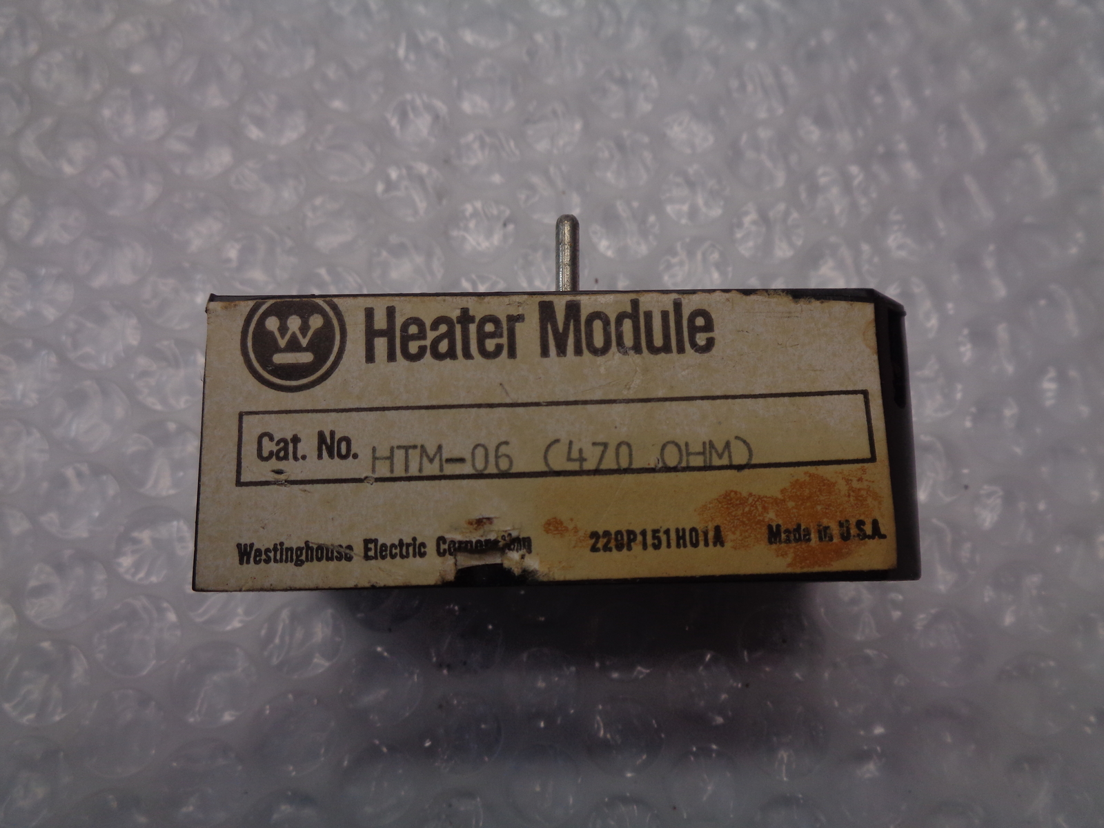 WESTINGHOUSE HTM-06 MODULE (AS PICTURED) NSNP