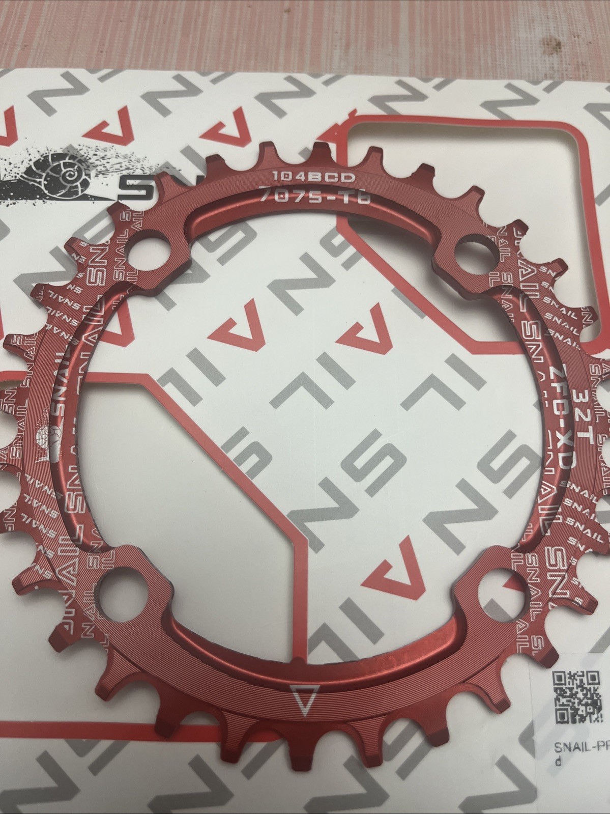 SNAIL PP 32T - TY - 104BCD Round Chain Ring.