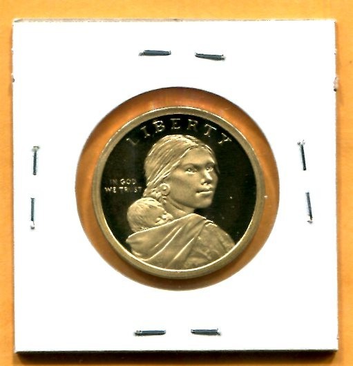 Gem 2022-S Proof Native American Dollar - Tonowanda Seneca Reverse