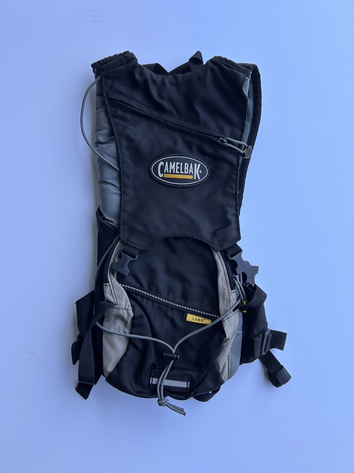 Camelback LOBO hiking Backpack-NO BLADDER-black & Grey