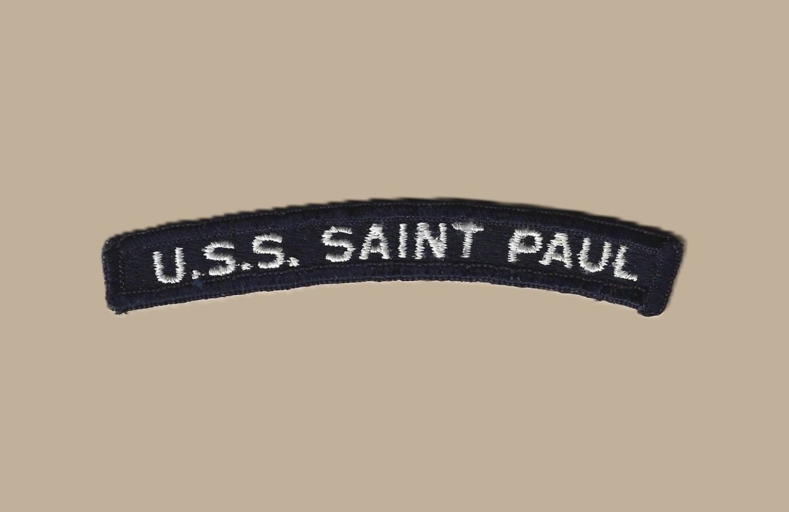US Navy CA-73 USS Saint Paul Cruiser 1945-1971 UIM Shoulder Rocker Tab (01)