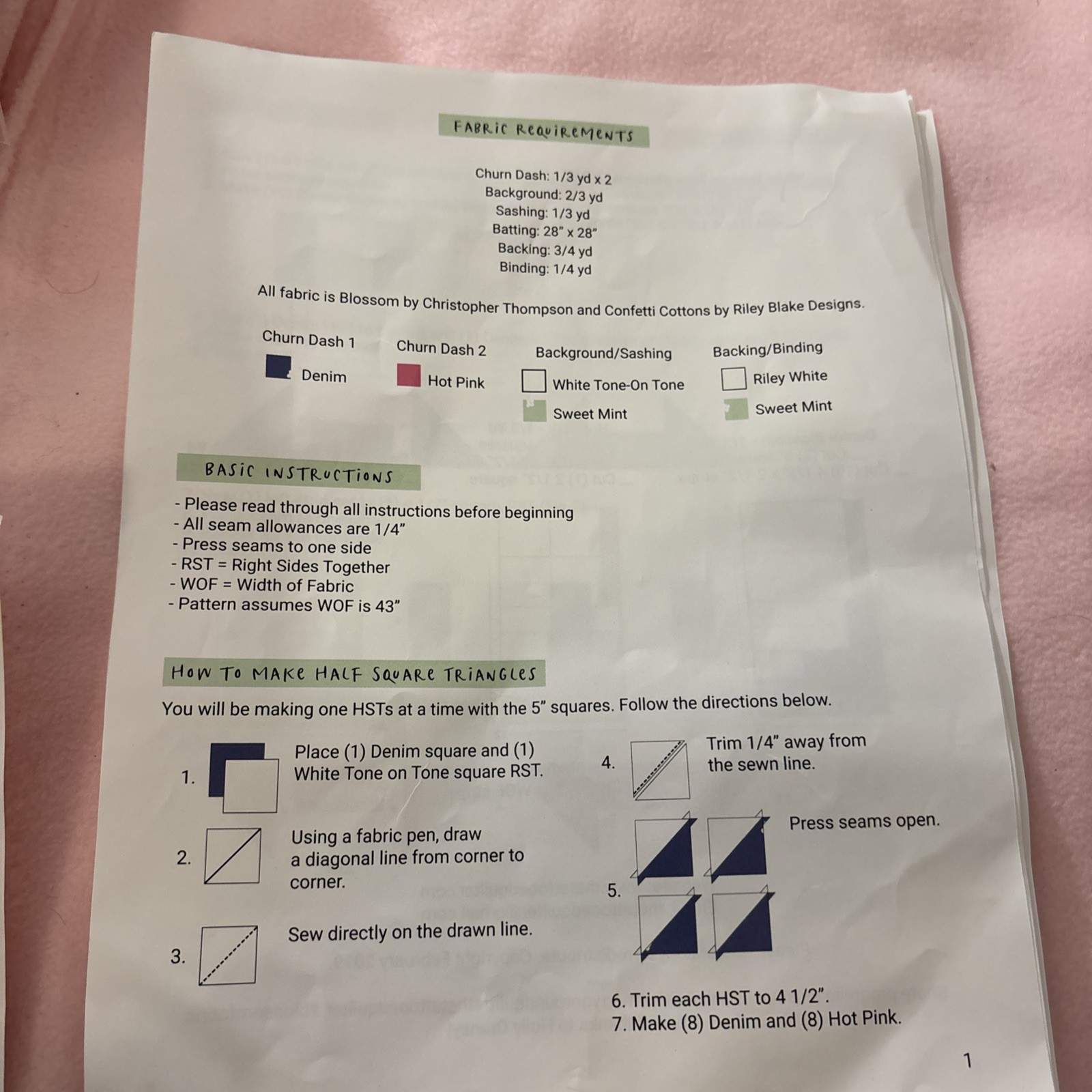 Riley Blake Designs Merry Go Round Quilt Kit