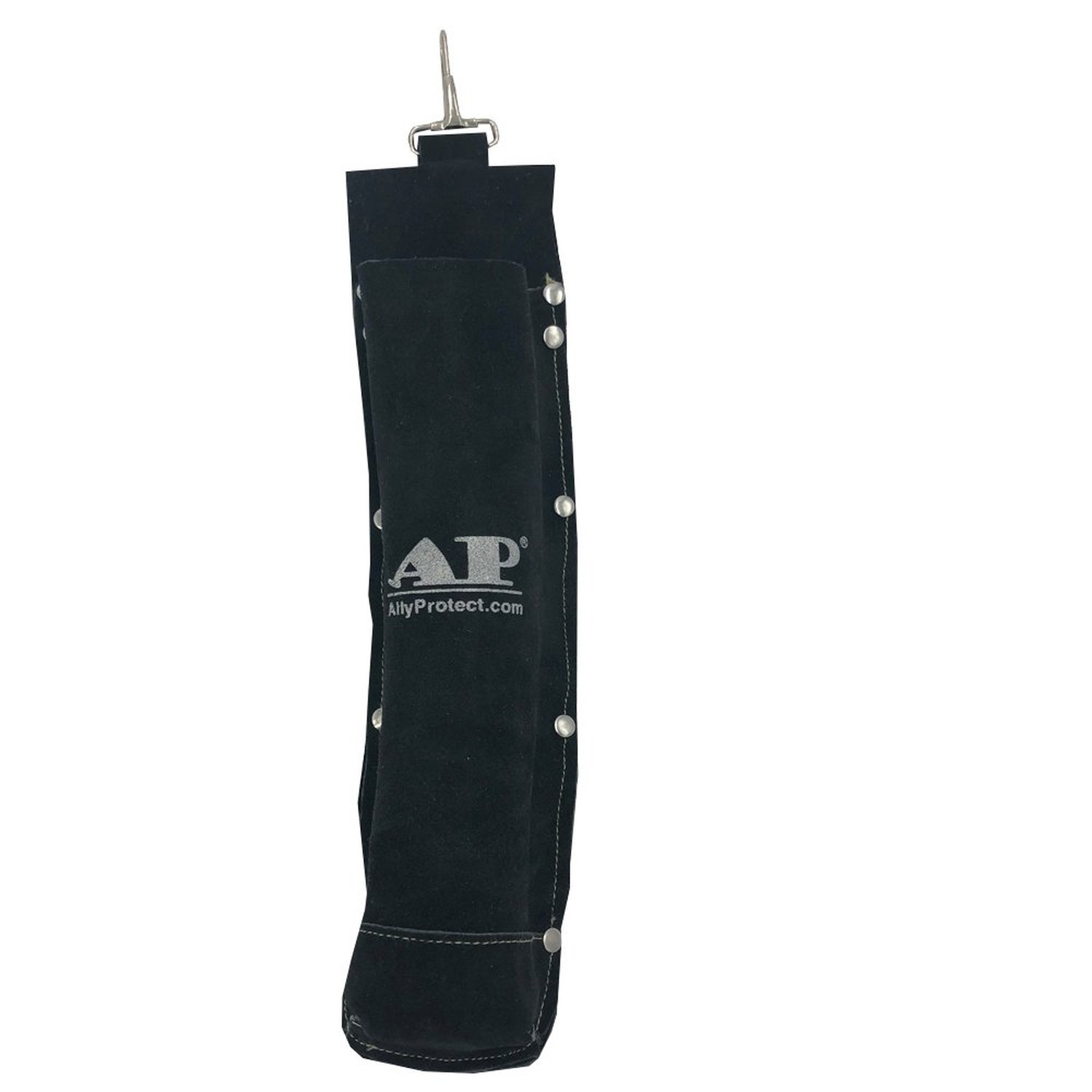 Welding Rod Bag, AllyProtect Split Cowhide Leather Electrode Pouch Flame Resi...
