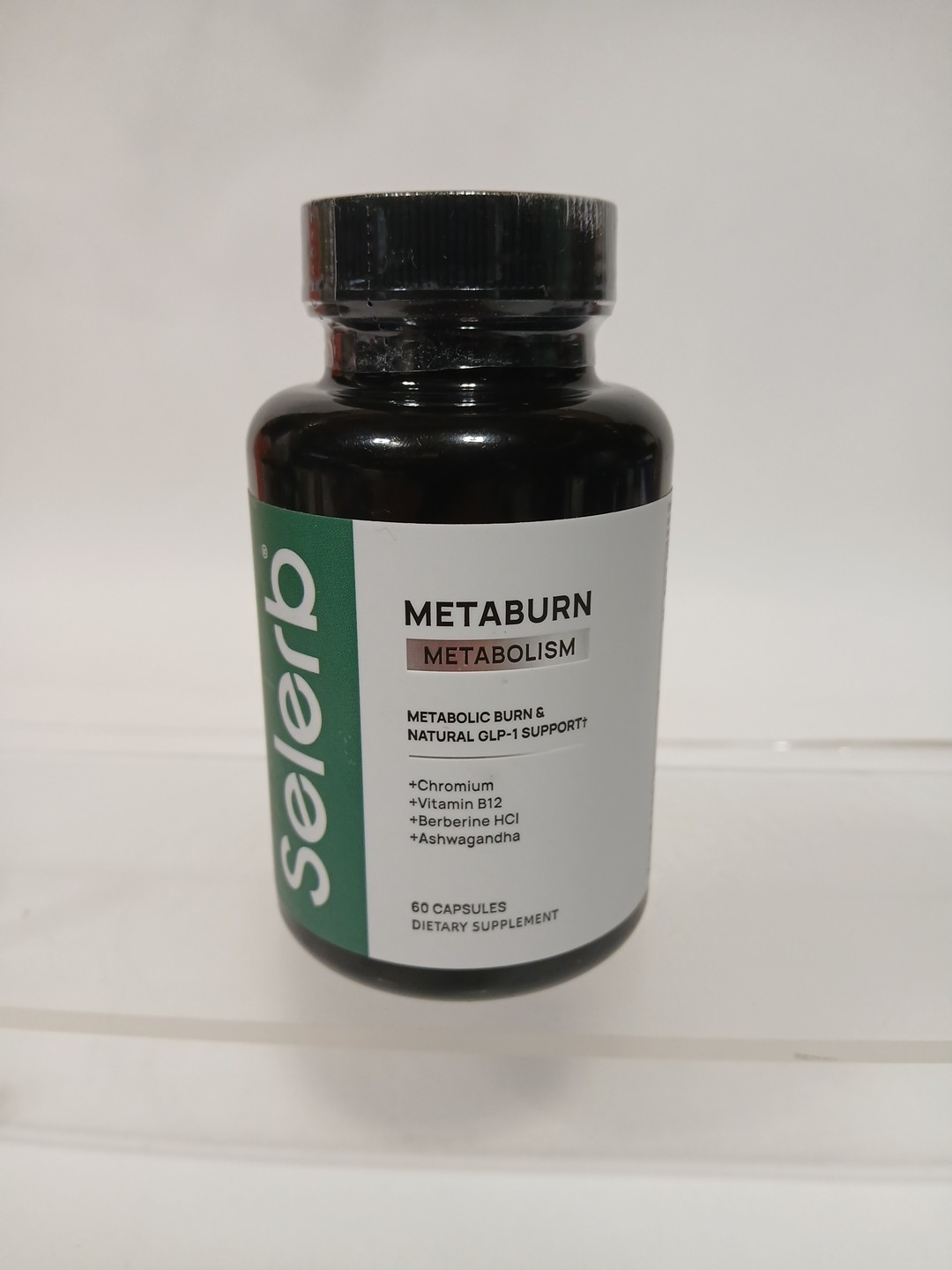 Selerb Metaburn for Daily Nutrient Support Chromium B12 Berberine
