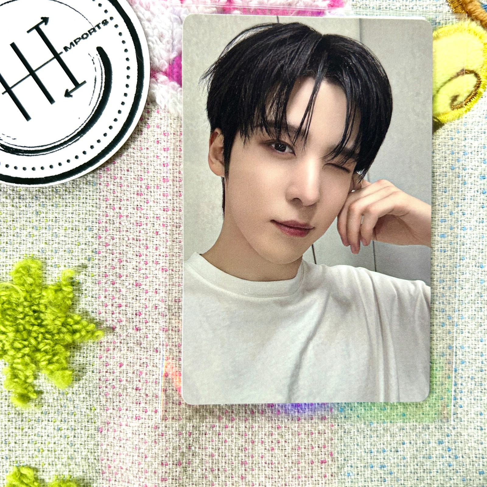 Ateez Golden Hour Part 3 Official Yunho Photocard | Korea Kpop Lemon Drop Poca