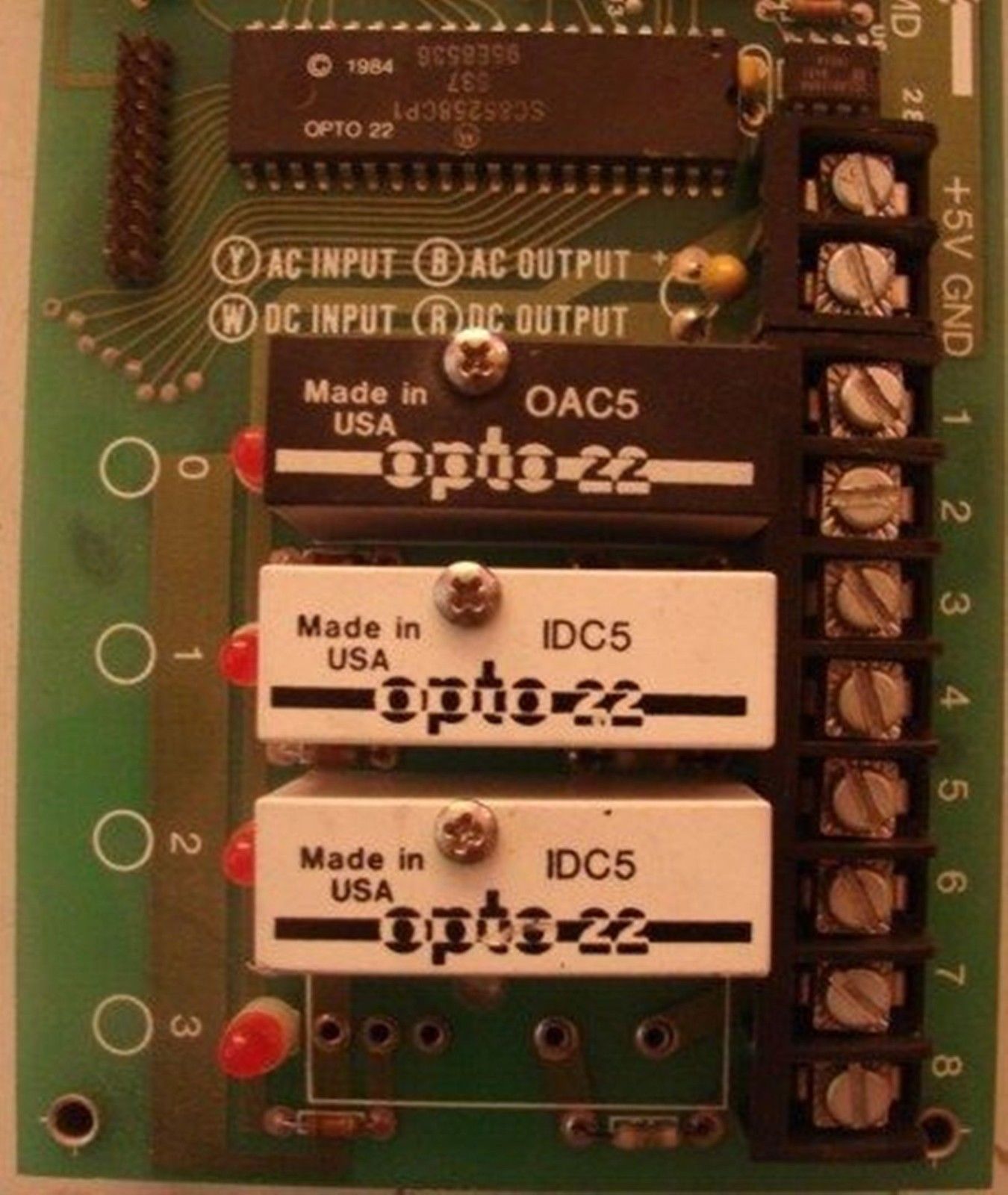 Opto 22 PB4MD Board