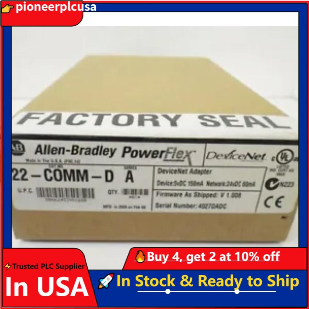 New Allen Bradley 22-COMM-D Device Net Adapter Communication Ser A US