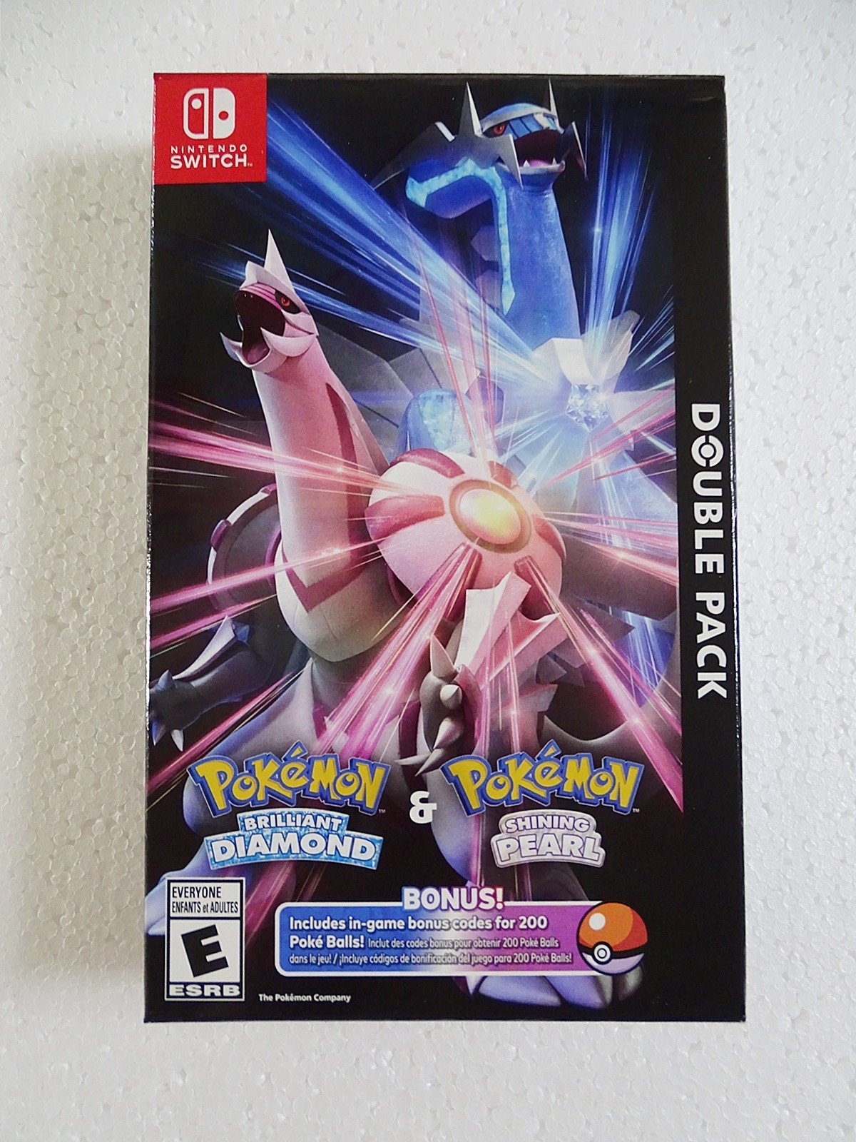 Pokemon Brilliant Diamond & Pokemon Shining Pearl (Switch) - Authentic Box Only
