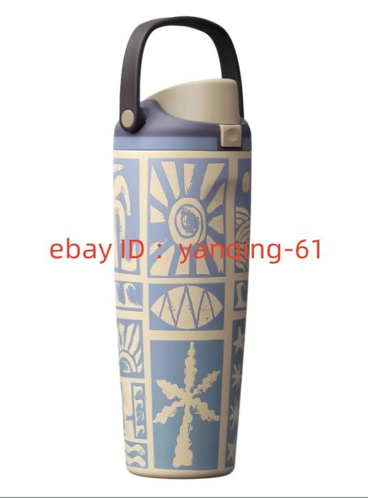 Owala Birthday Bash Vintage Surf / 30oz Tumbler with Lid, Large Capacity Mug