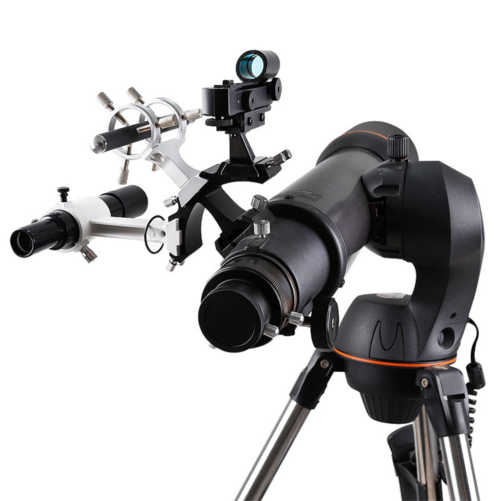 Telescope Triple Finder Base Bracket for Mounting Red Dot Sights Laser Pointers