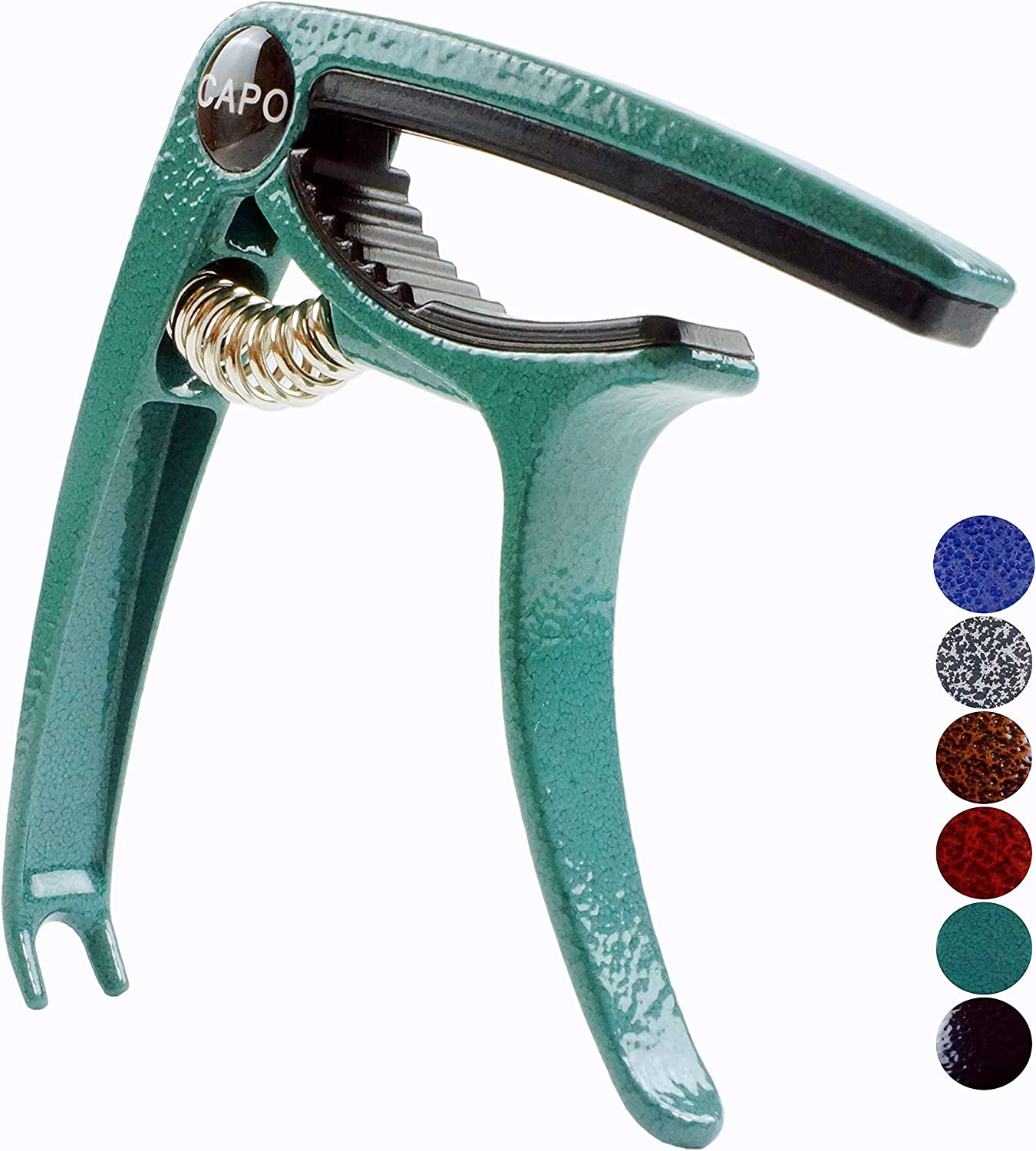 Guitar Capo, Lightweight Zinc Alloy Capo for Acoustic and Electric Guitars, Bass