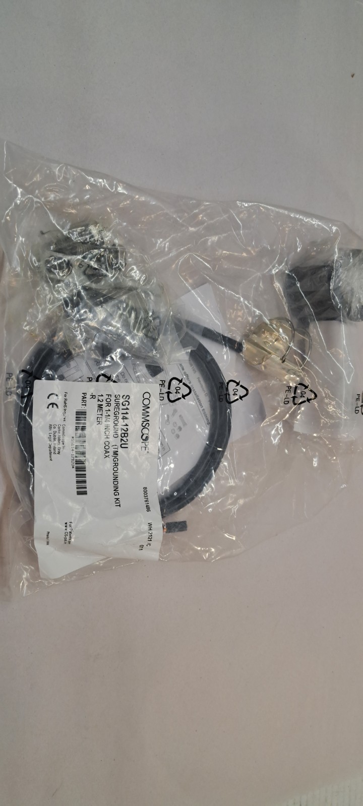 COMMSCOPE Grounding Kit SG114-12B2U / SG11412B2U (NEW)