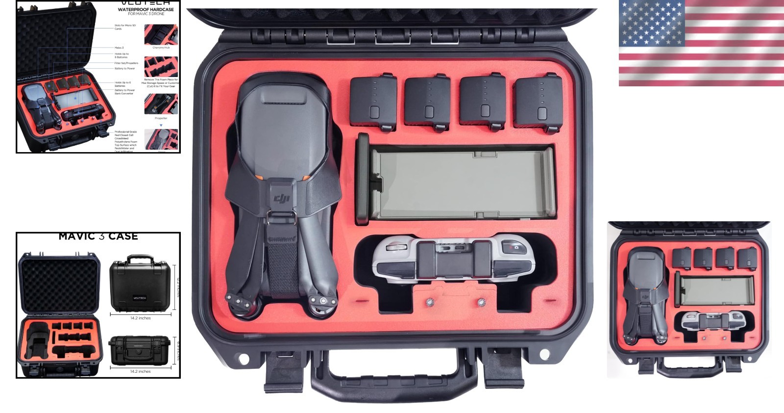 Impact-Resistant Case for Mavic 3 Series