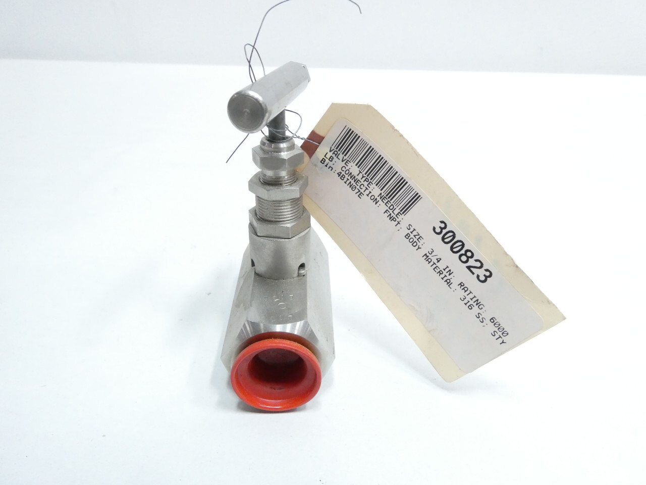 Anderson Greenwood H7HPS60XP 060326641 Manual Ss Needle Valve 6000psi 3/4in Npt