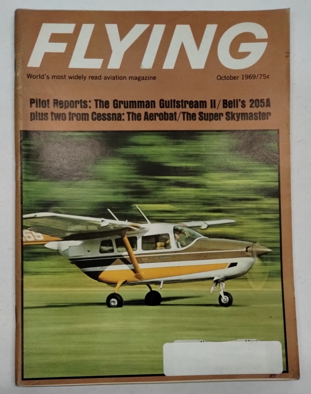 Flying Magazine October 1969/Volume 85/Number 4-Original