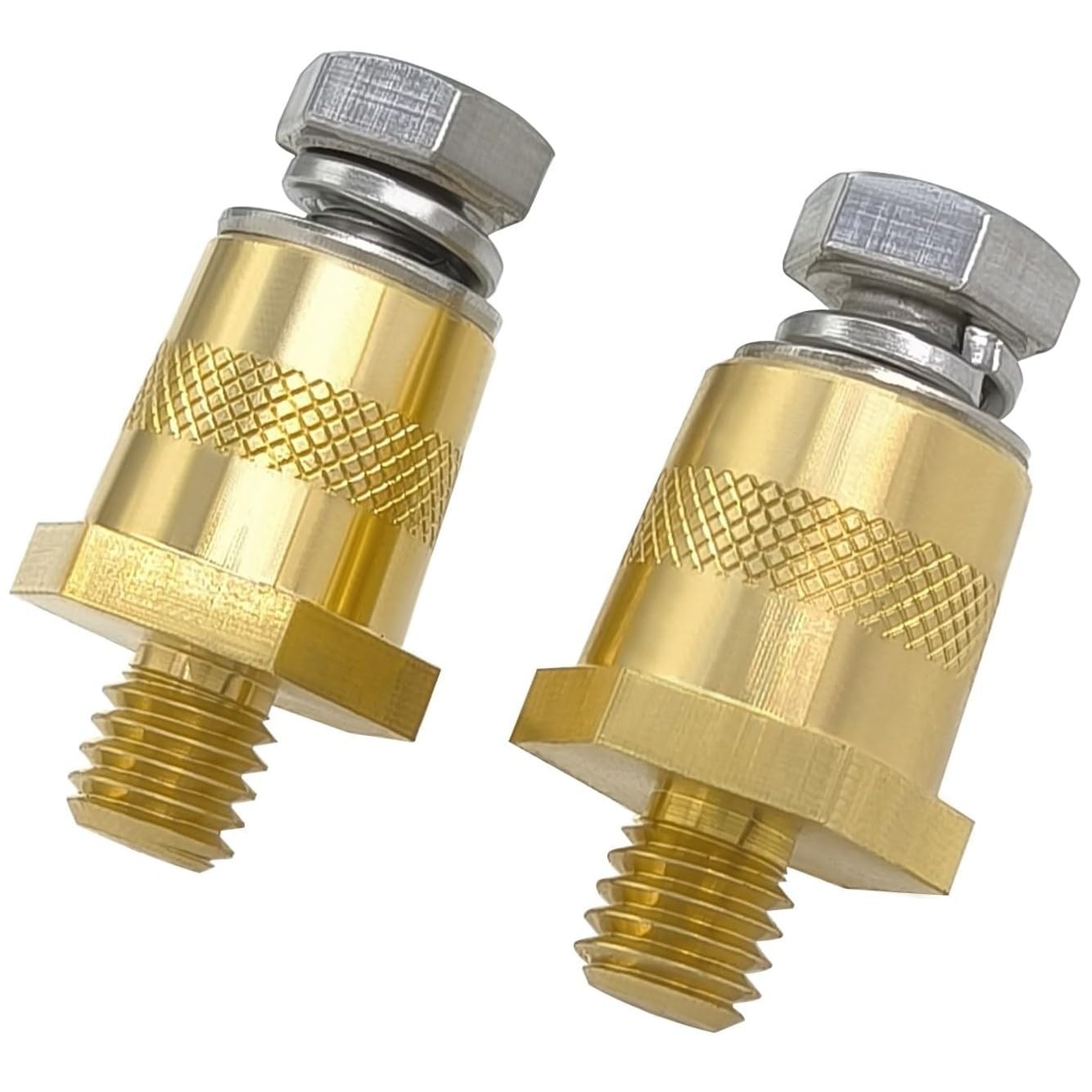 Battery Terminal Connector 3/8"-16 Battery Side Or Top Post Terminal Adapter(...