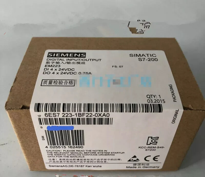 1P Siemens 6ES7223-1BF22-0XA0 6ES7 223-1BF22-0XA0 New Fast Delivery