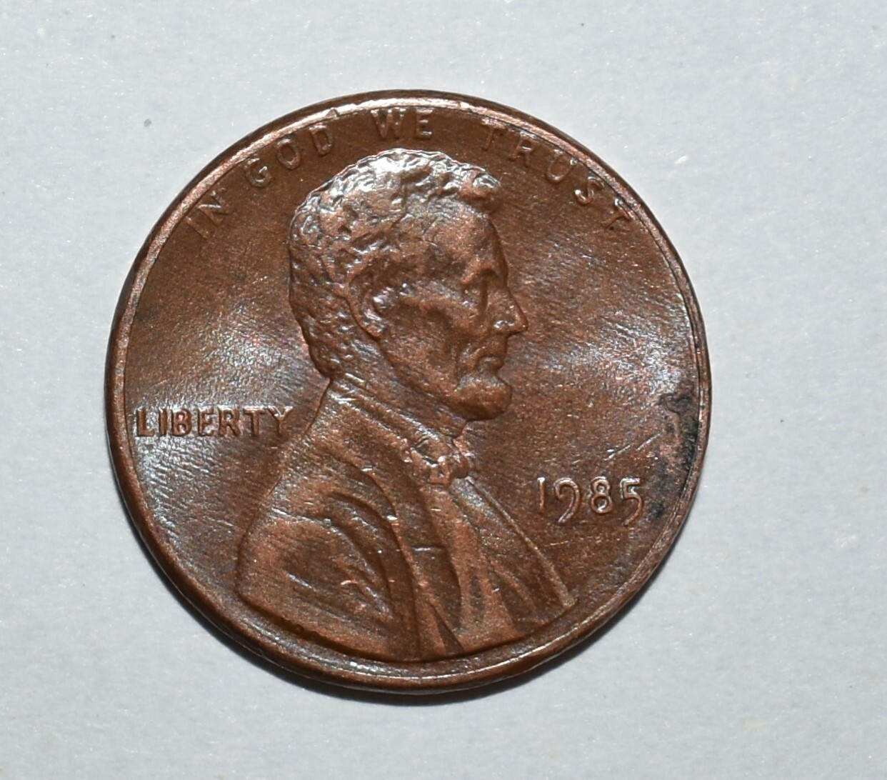1985 Penny Error Multi Errored No Mint Mark P