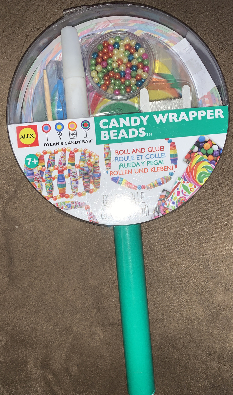 ALEX CANDY WRAPPER BEADS DYLANS CANDY BAR CREATIVE CRAFT FUN SUPER CUTE!!