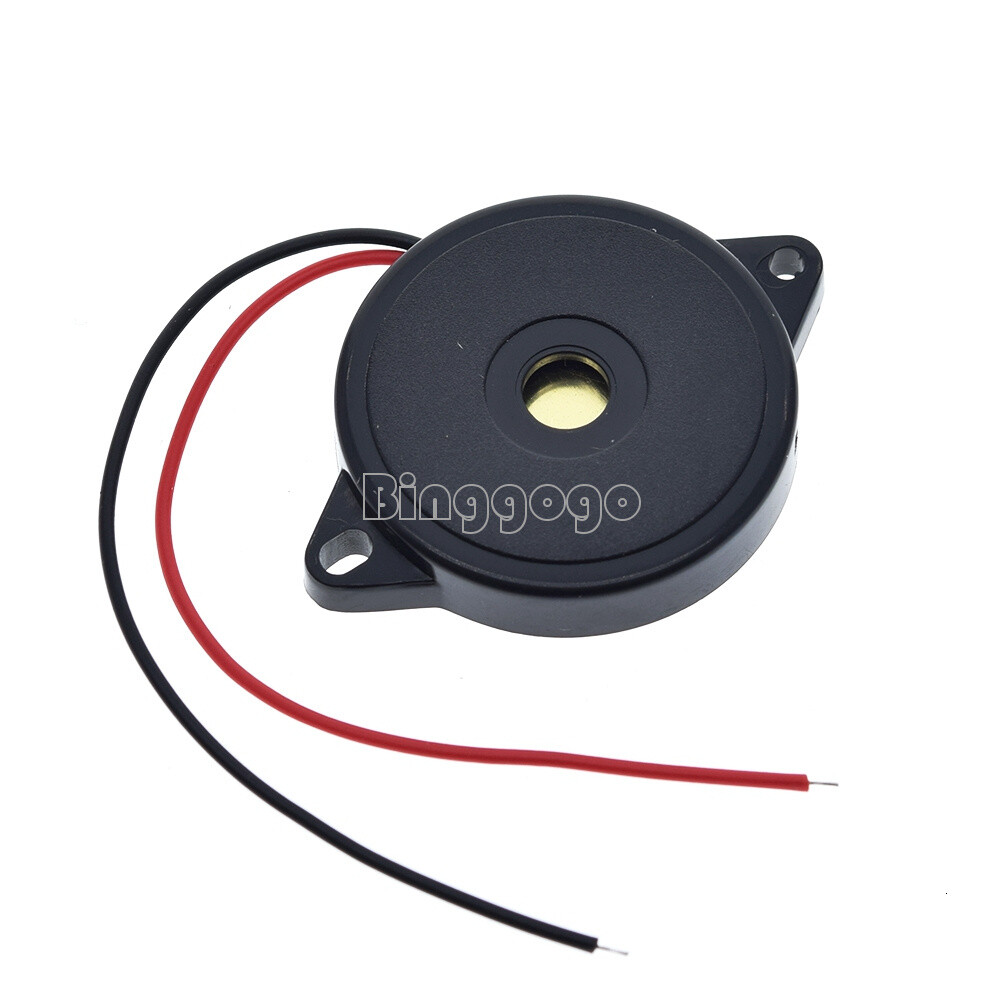 10pcs X 30X5.5MM AT3040 Enclosed Piezo Passive Buzzer Element W/Wires