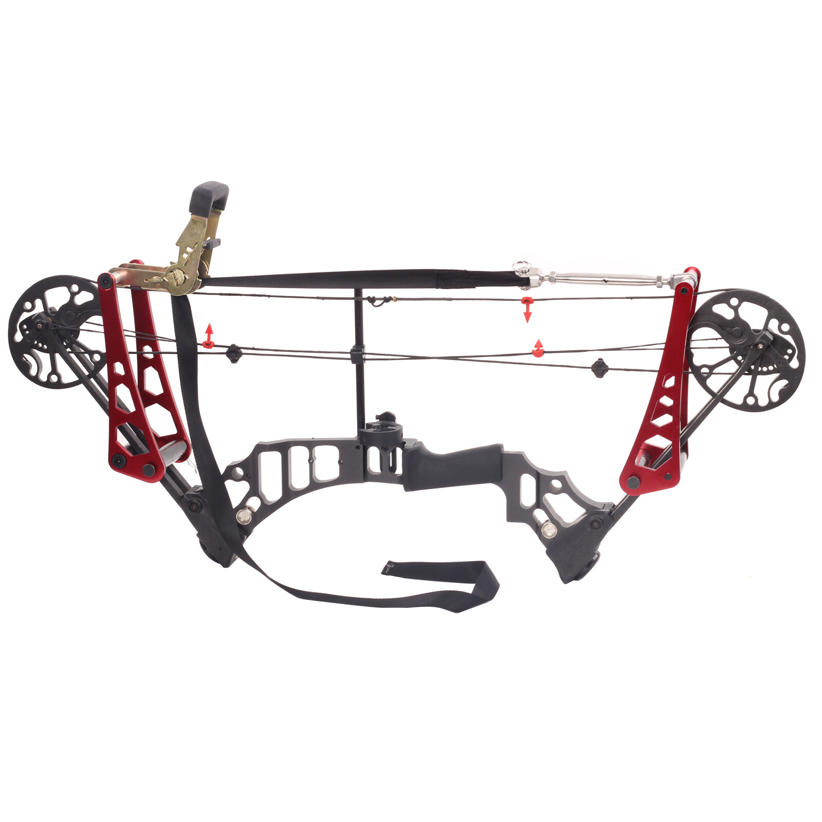 2pcs Universal Archery Ratchet-Loc Bow Press Machine Compound Bow Open Accessor